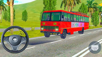 🛞Indian Tata Bus Game - Sleeper Bus Simulator 🚌| Bus Wala Driving Gameplay