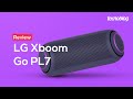 Caixa de som Bluetooth LG Xboom Go PL7 - Review Tecnoblog