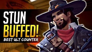 Overwatch MCCREE STUN BUFF - The best ultimate counter