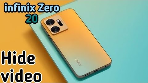 Photo Hide In Infinix Zero 20, How To Hide Photo And Video In Infinix Zero 20, Infinix Zero 20