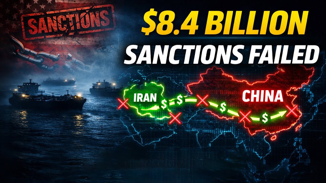Iran’s “Shadow Fleet” Just Made $8.4 Billion — While U.S. Sanctions FAILED SPECTACULARLY