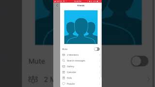 GroupMe app quick overview screenshot 2