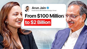 Arun Jain on Building a $2B AI & FinTech Company, Intellect Design Arena | Money Mindset