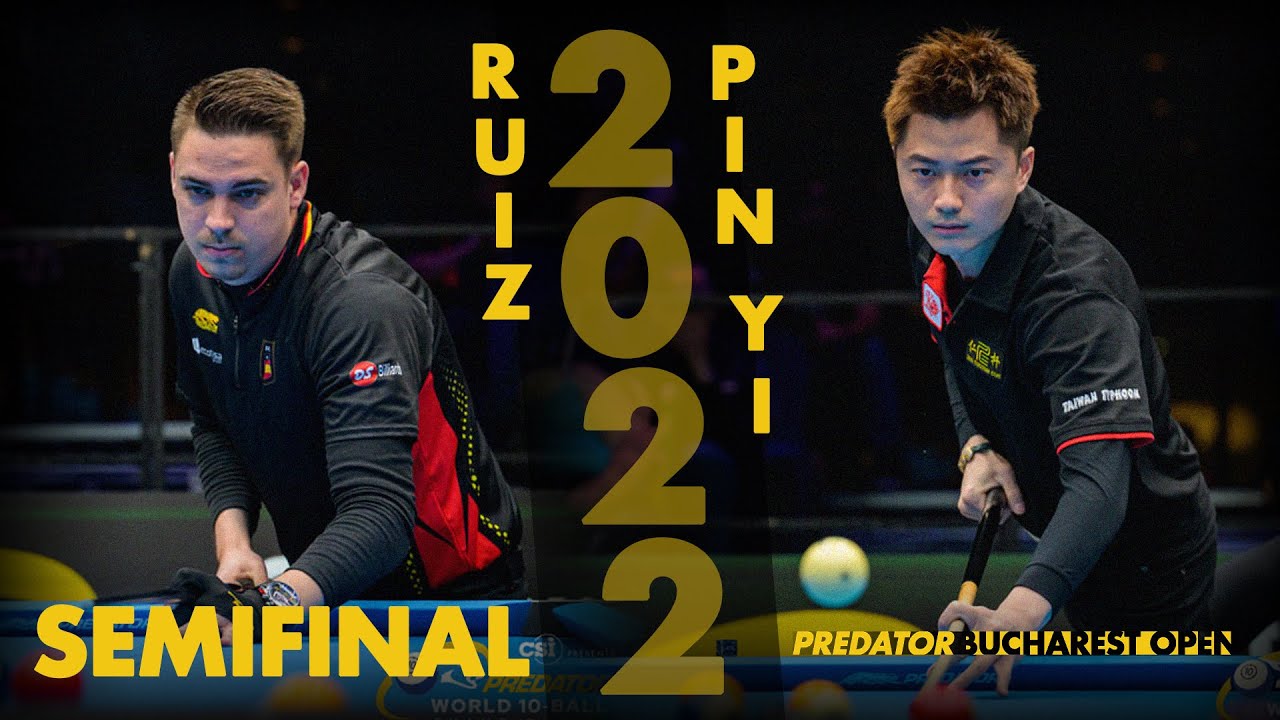 Semifinal | Ko Pin Yi v Francisco Sanchez Ruiz | 2022 Predator Bucharest Open | 9 Ball