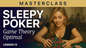 FALL ASLEEP to Poker: Hold’em Masterclass #13 — Exploitative vs Game Theory Optimal