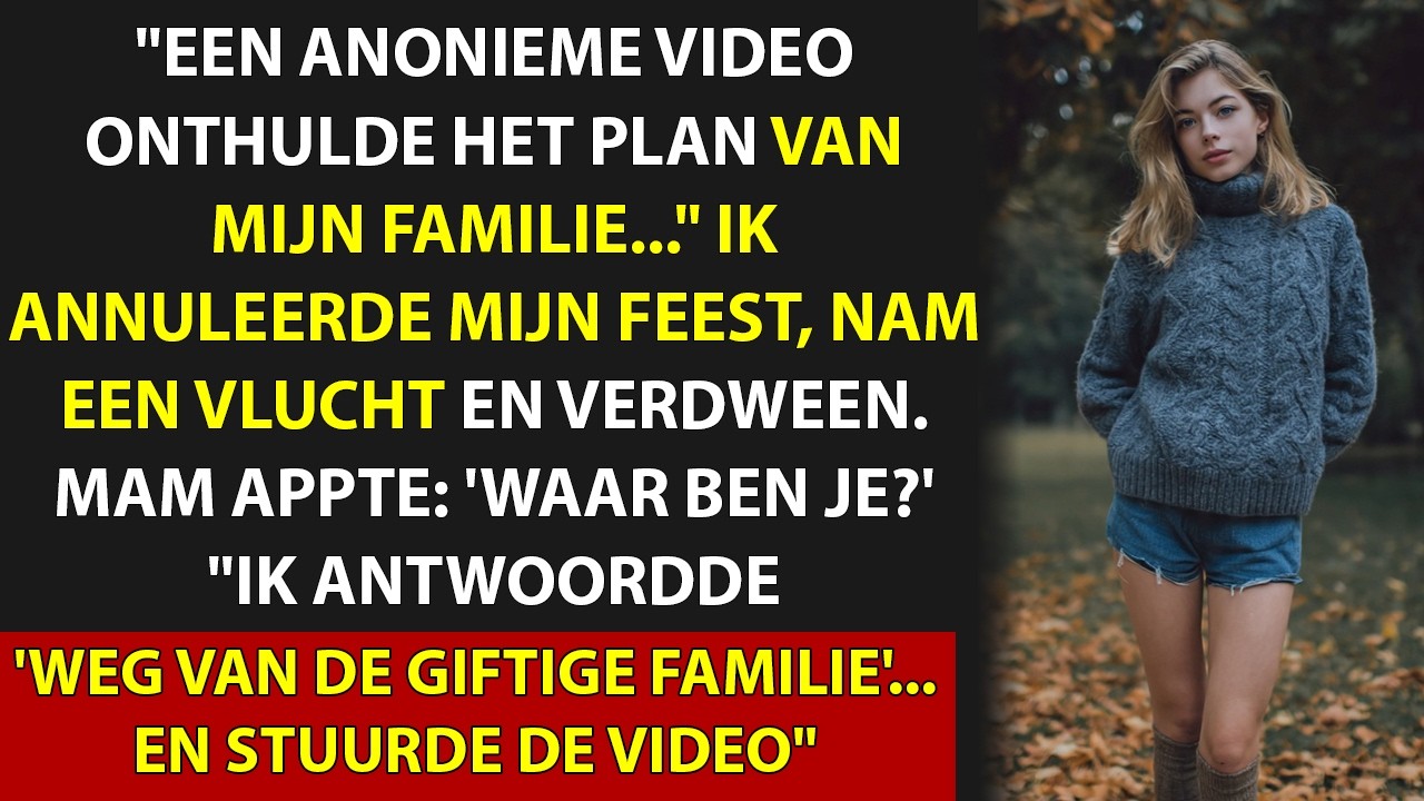 Het was bijna middernacht toen ik een anoniem bericht opende dat mijn leven in één klap veranderde. Twee regels: "Bekijk deze video en ontdek hoe je familie je echt behandelt." Mijn vingers...