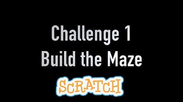 Challenge 1 - Coding a Game in Scratch 3.0 - scratch.mit.edu - Draw a maze - Scratch 3.0