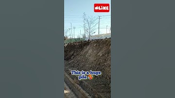 Mastering Excavator Skills: The Art of Consolidating Dirt Piles🔥