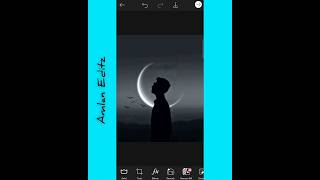 PicsArt Dark Shadow Photo Editing . #shorts