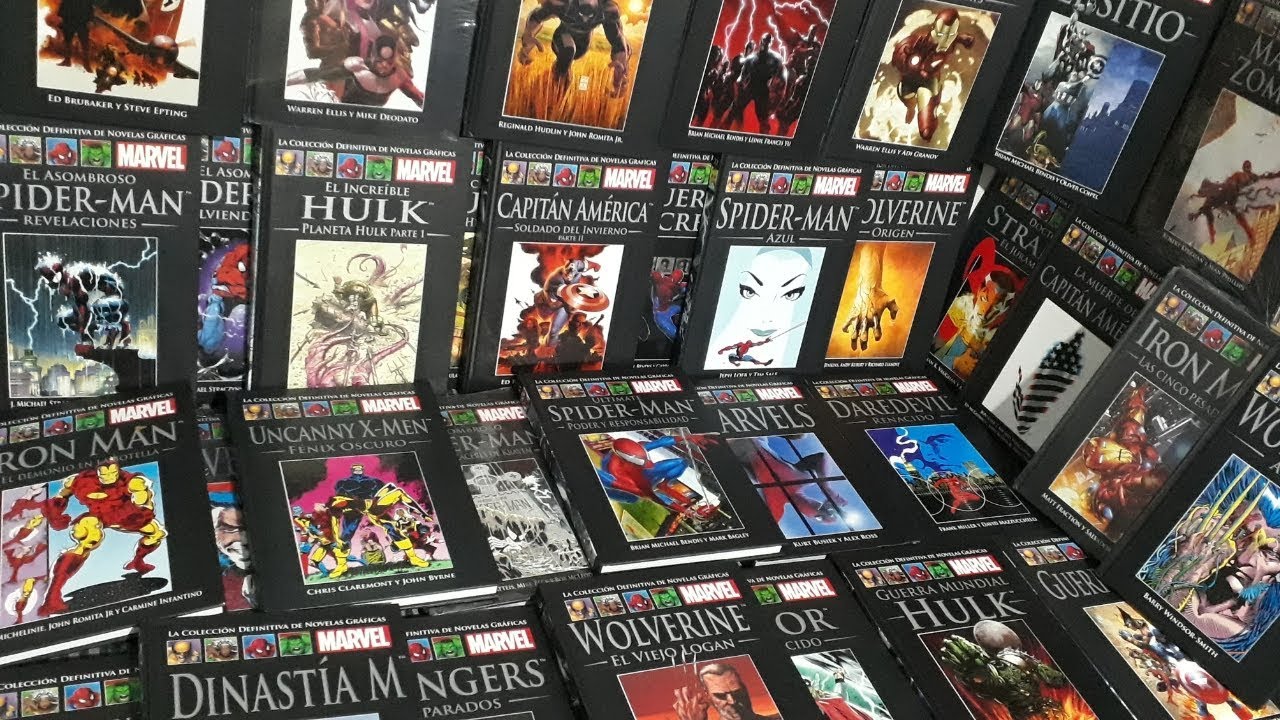 Estado componente adjetivo Los mejores Tomos (1-60) de la Colección Definitiva de Novelas Gráficas de  Marvel | SALVAT - YouTube