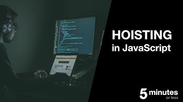 Hoisting in JavaScript With Examples - JS - 5 Minutes Or Less