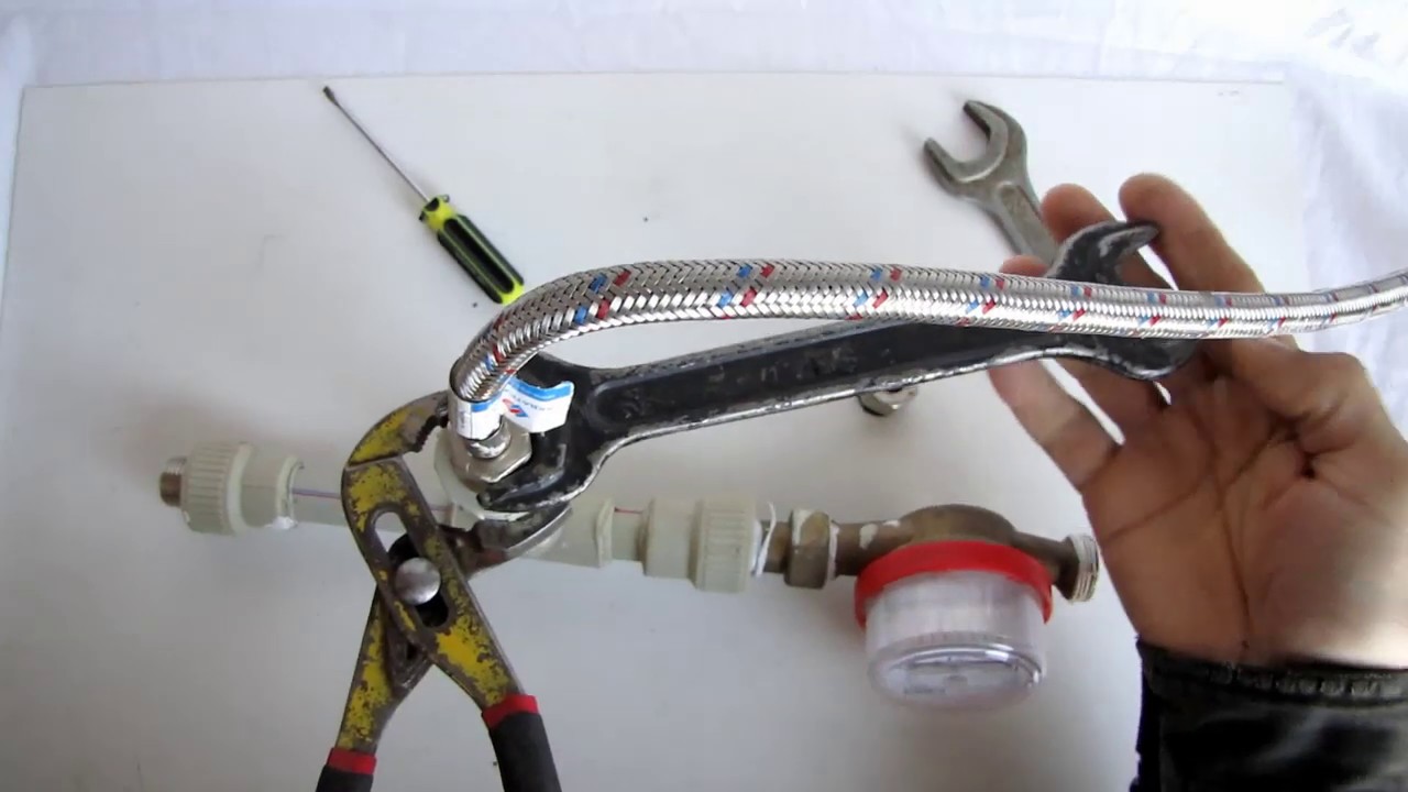 усилие для затягивания гайки на гибких шлангах, правильное применение ...