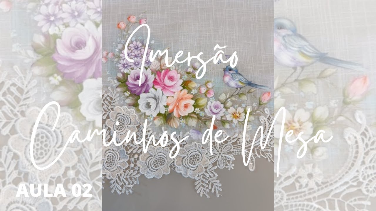 Flores e Passarinho | Live 02 – Imersão Caminhos de Mesa