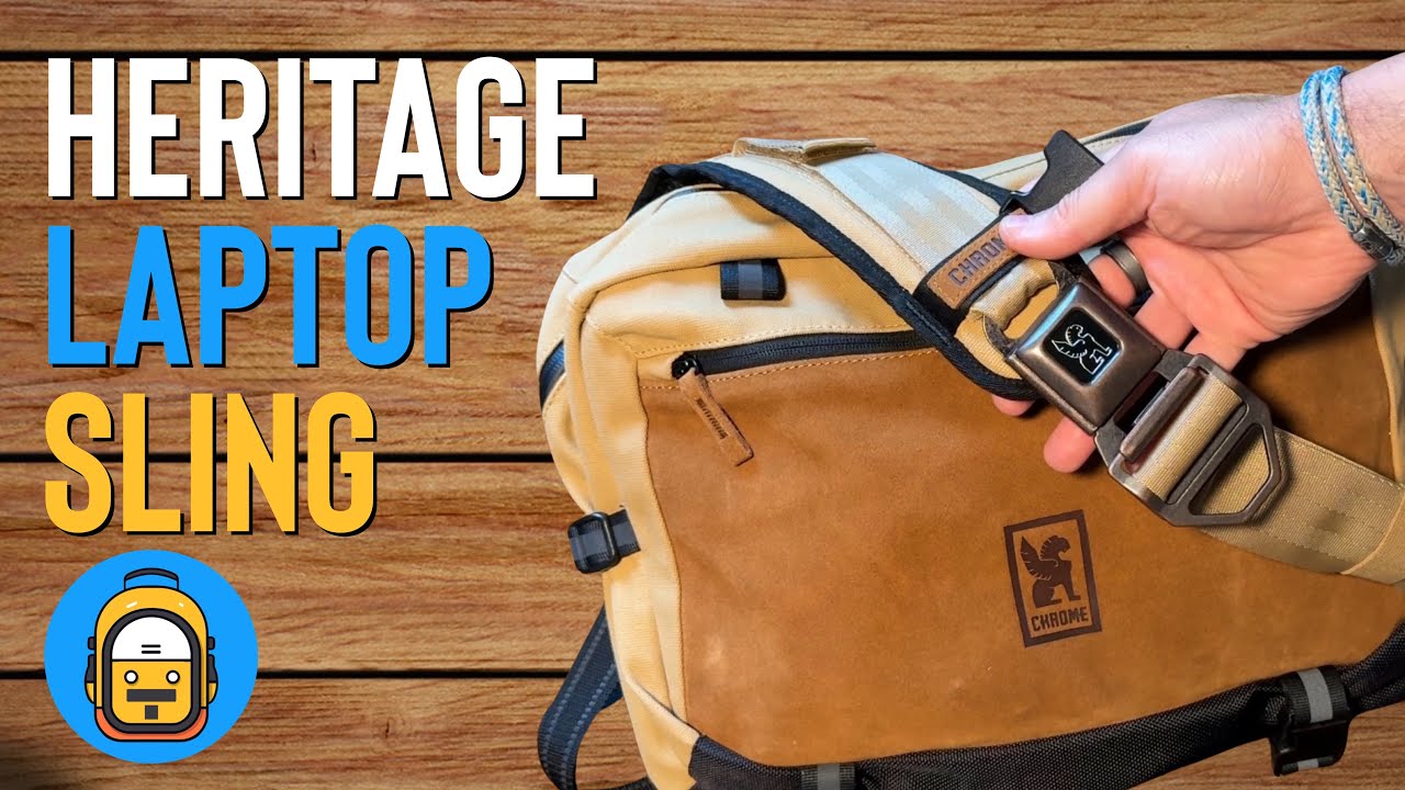 Chrome Industries Kadet Max Sling Bag Review and Walkthrough - YouTube
