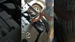 How to remove the snake from car engine