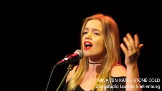 Nina ten Kate - Stone cold (live cover) Zangstudio Amersfoort