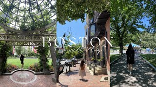 Travel Vlog#2 | Boston - New England Aquarium/Parks/Beacon Hill/The Club Lounge BOS
