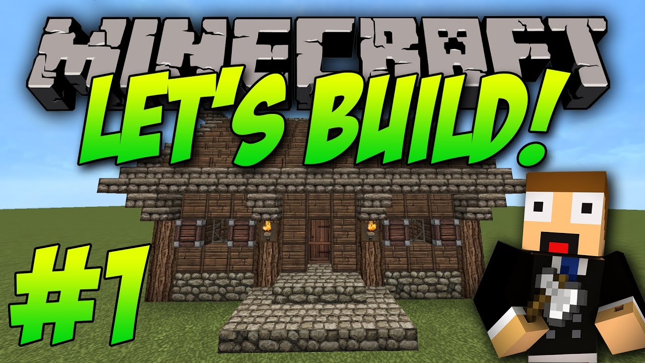 Minecraft - Lets Build - Episode #1 - How To Build a Small Medieval ...