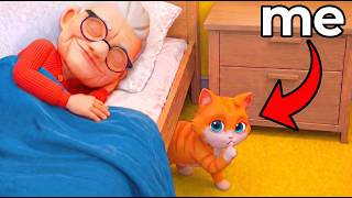 I Discovered EVERY Secret Granny Was Hiding - I Am Cat VR