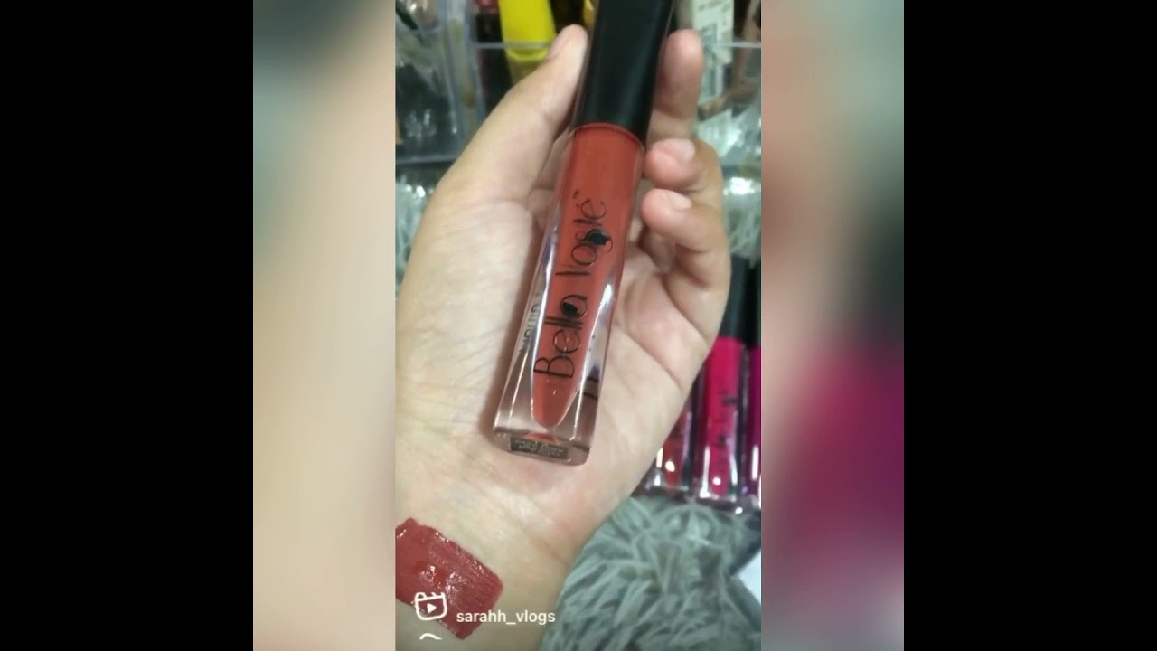 BELLA VOSTE ULTI MATTE LIQUID LIPSTICKS swatches✨|Sarah Vlogs💕 