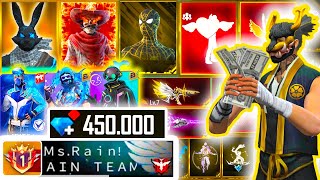 Spending 400.000!! Diamonds 😱 in Free Fire - look how it became🔥
