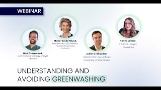 Webinar | Understanding and Avoiding Greenwashing
