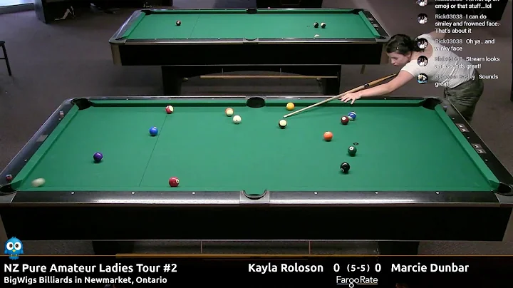 Kayla Roloson vs Marcie Dunbar - 2017 NZ Pure Amat...
