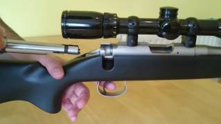 How To Remove The Bolt From A Rifle. Cz 452