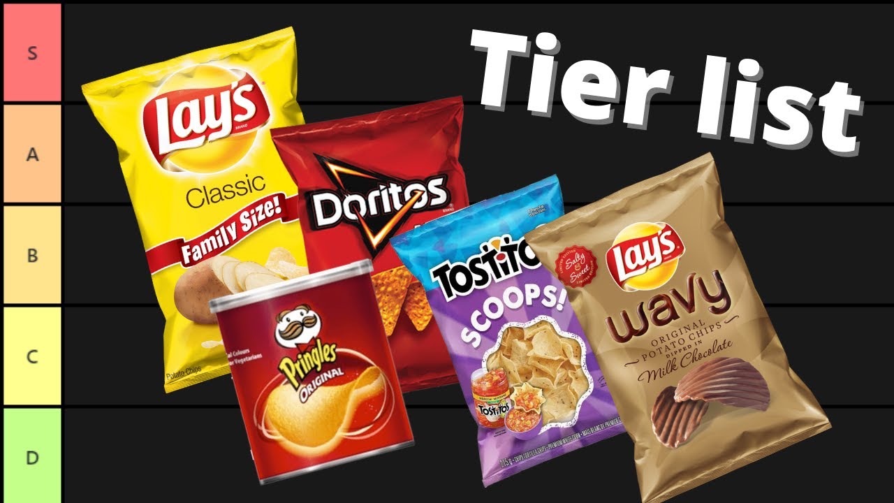 The DEFINITIVE chips tier list YouTube