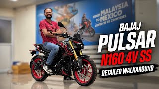 Details PULSAR N160 4V SS - WALK-AROUND WITH ALL FEATURES  Update