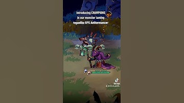 Introducing "Champions" to our monster taming roguelite RPG Aethermancer