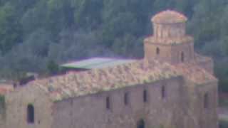 Il monastero di San Giovanni Therestis visto da Monte Consolino