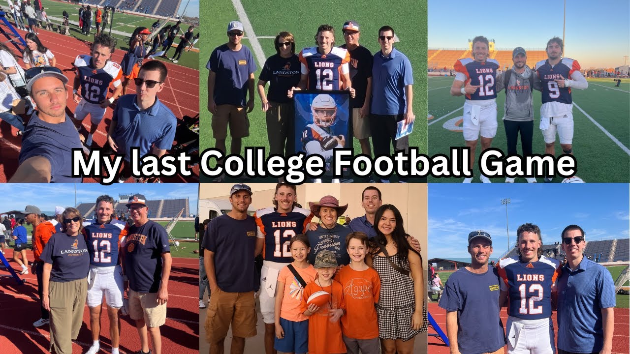 Моя последняя игра в американский футбол в колледже!! | День выпускника | Видеоблог с игрового дн...