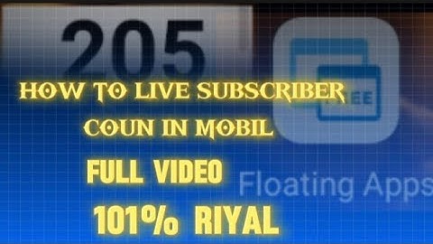 How to See Live Subscriber Count in Mobile | 100% Real Trick 2025#viral#video#in #tech