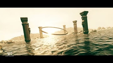 Mysterious island using Element 3D II After effect