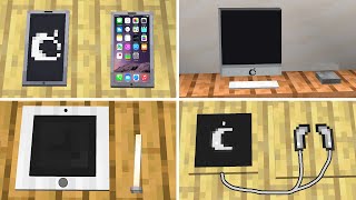 📱 Как сделать ТЕХНИКУ APPLE  в МАЙНКРАФТ 1.16  | Постройки 🍎 Minecraft