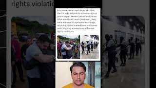 Four Venezuelan Men Deported from US Report Torture in El Salvador’s Cecot Prison