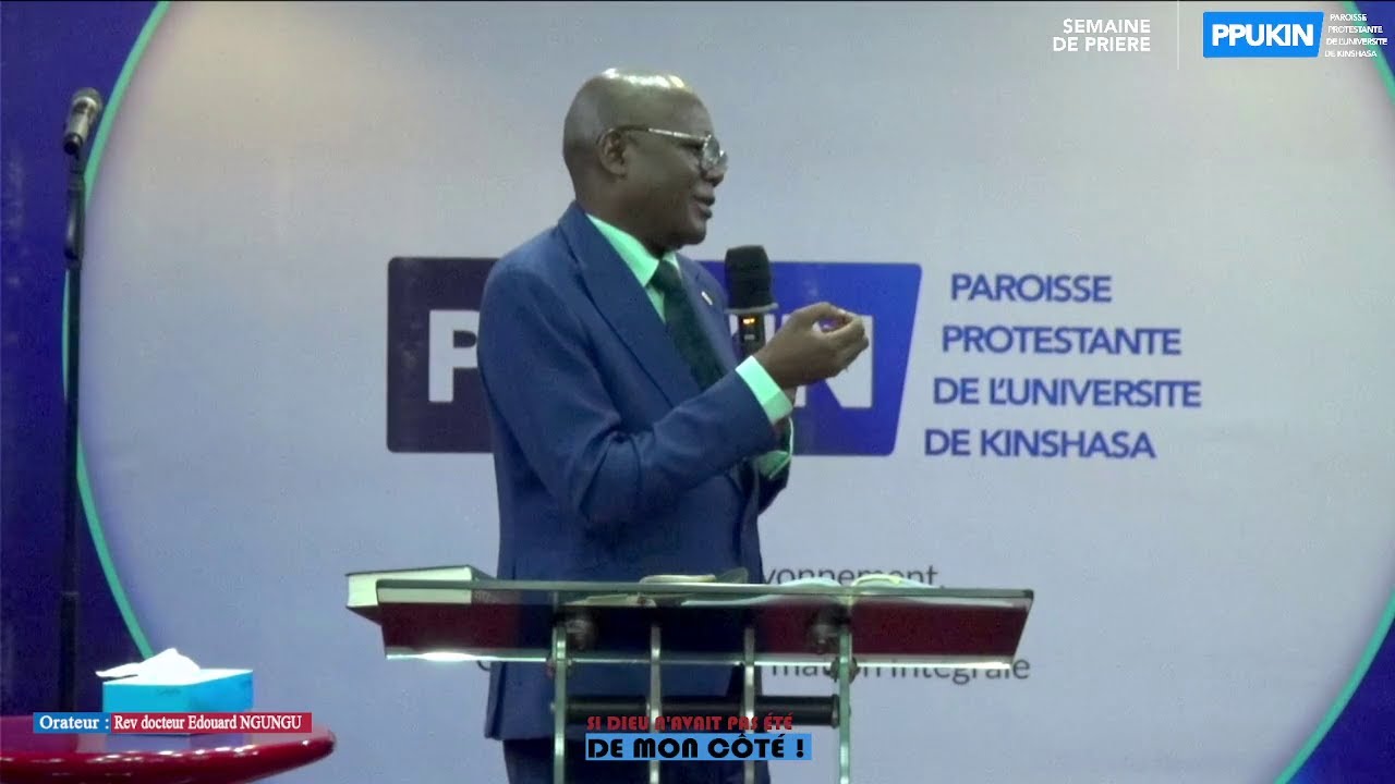 SI DIEU N'AVAIT PAS ÉTÉ DE MON CÔTÉ ! Révérend Docteur Edouard NGUNGU