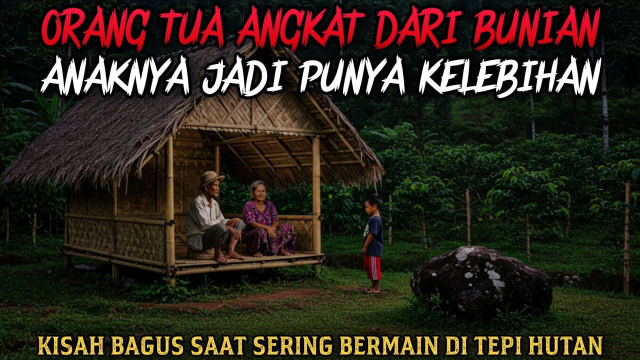 PUNYA ORANG TUA ANGKAT DARI BUNIAN SAAT SERING MAIN DI PINGGIR HUTAN - cerita mistis