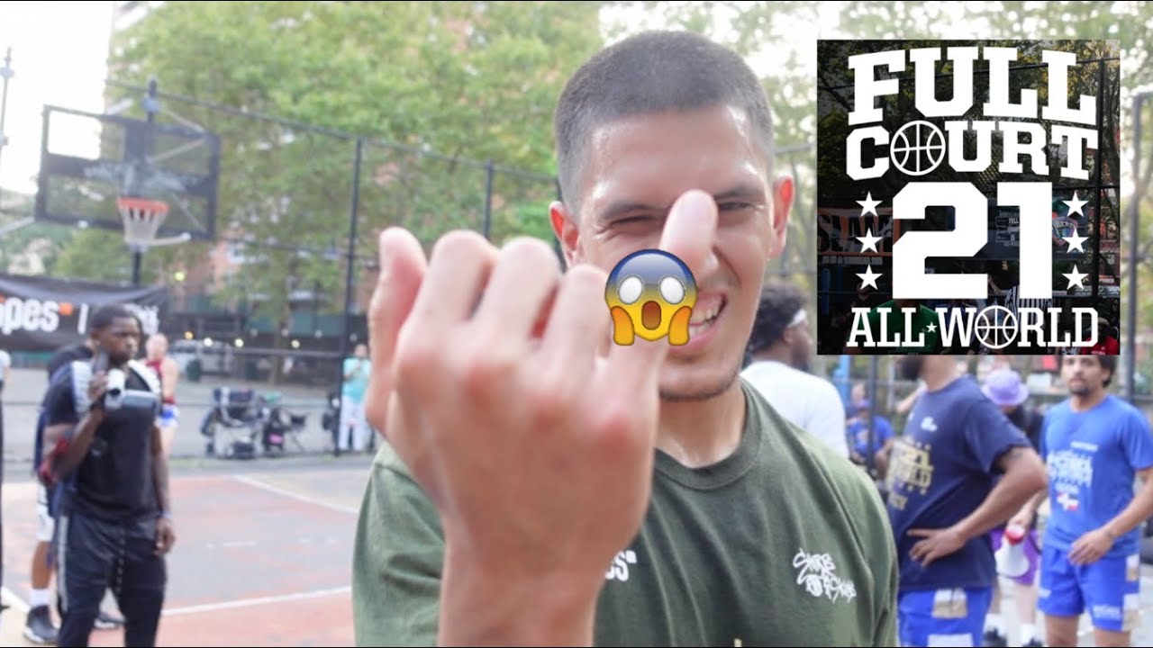 Caught fire in the Fullcourt 21 Wildcard Final! (Gruesome injury) - YouTube