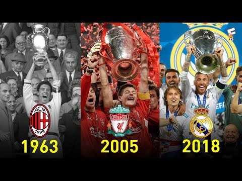Video: Si Filloi Historia E Champions League