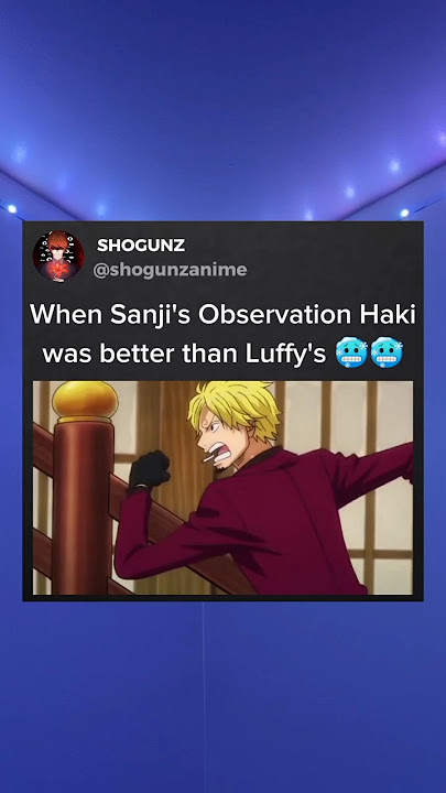 Sanji's Observation Haki is unbelievable 🔥🥶 #shorts #anime #onepiece #luffy #zoro #sanji