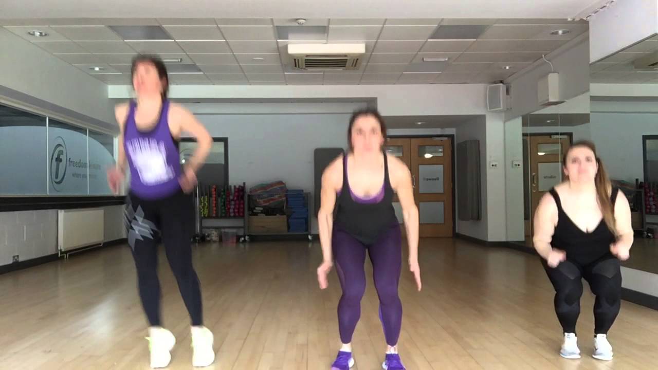 INSANITY Live warm up DEMO - high impact exercise - YouTube