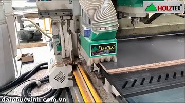 Máy CNC Nesting 1 Đầu Thay Dao Tự Động Holztek PRO-R1V9F Khoan Cắt Ván Siêu Hiệu Quả