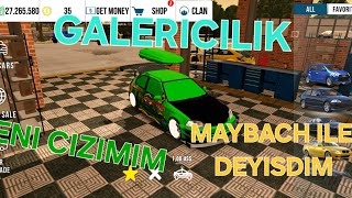 CAR PARKING❤️GALERICILIK YENI CIZIM ALDIM MAYBACH ILE TKS screenshot 3