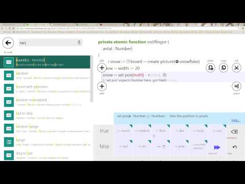 Programmering 1 algoritmer del 8 rekursivt exempel Touchdevelop