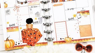 A5 Half Letter PLAN WITH ME - Week 45 - Nov 4-10, 2019 | Scrapcraftastic