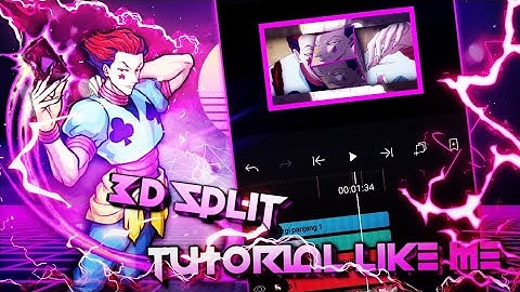 SPLIT 3D BOX AMV TUTORIAL LIKE ME || Alight motion tutorial