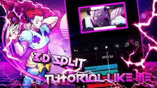 SPLIT 3D BOX AMV TUTORIAL LIKE ME || Alight motion tutorial