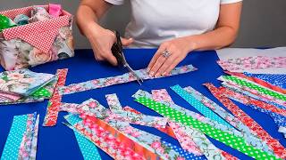 ✨ These Fabric Strips Will Turn Into Something You'll Actually Use